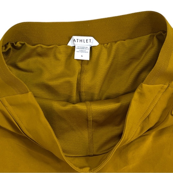ATHLETA Vienna Cargo Skort size 6 in Brass Yellow - Picture 8 of 11